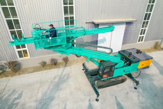 高举升锚固钻机适用多大高度边坡？选型施工全解